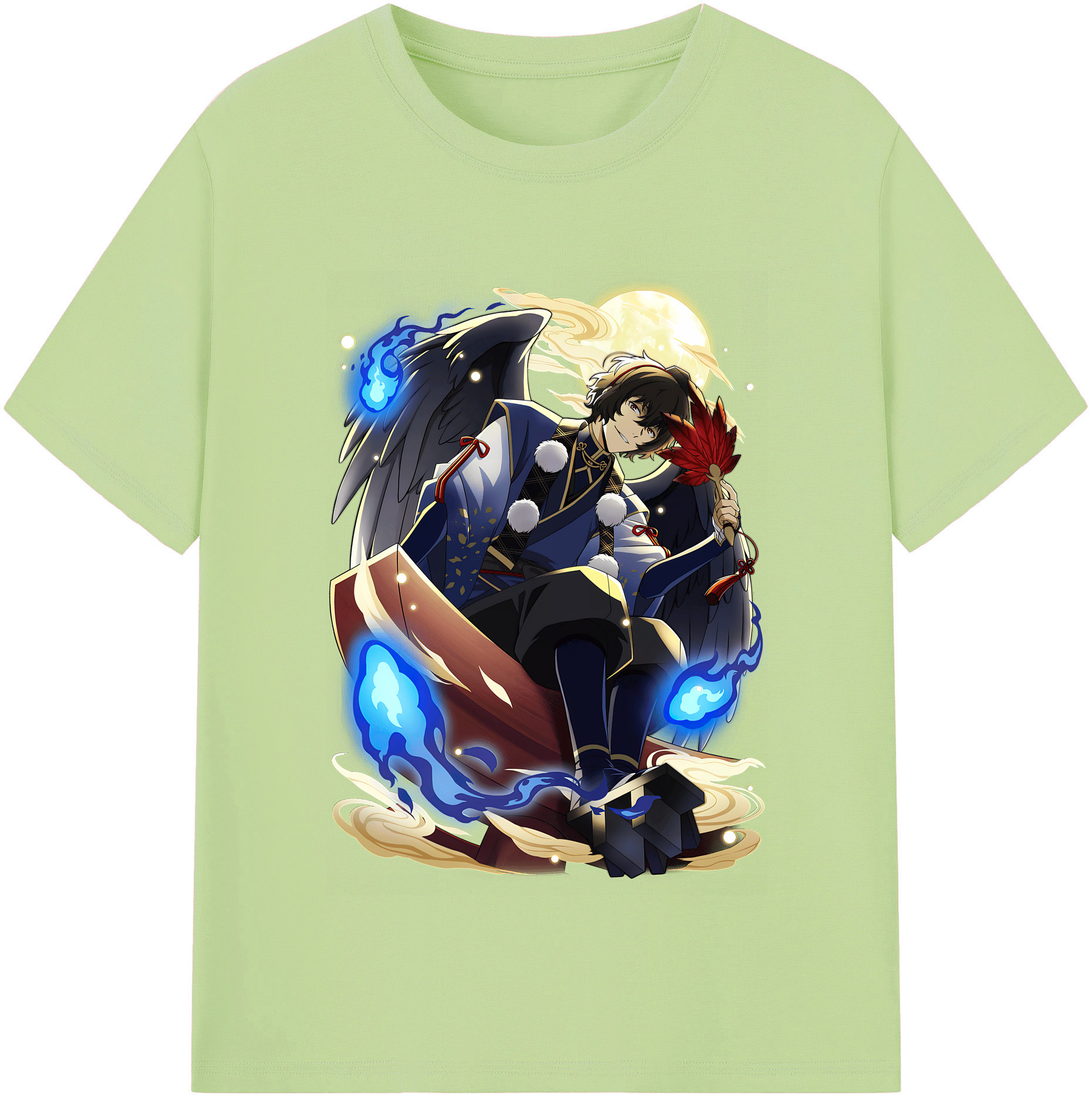 （画像用） 文豪ストレイドッグス Bungo Stray Dogs 綿100％半袖Tシャツ（フロントプリント）